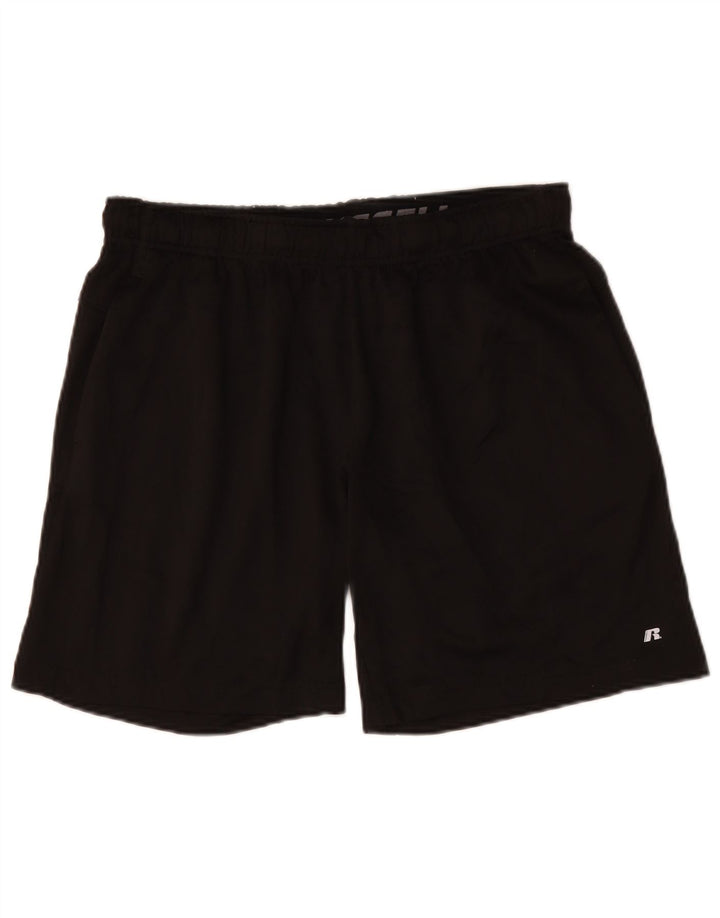 RUSSELL ATHLETIC Sportsshorts til mænd store sorte polyester