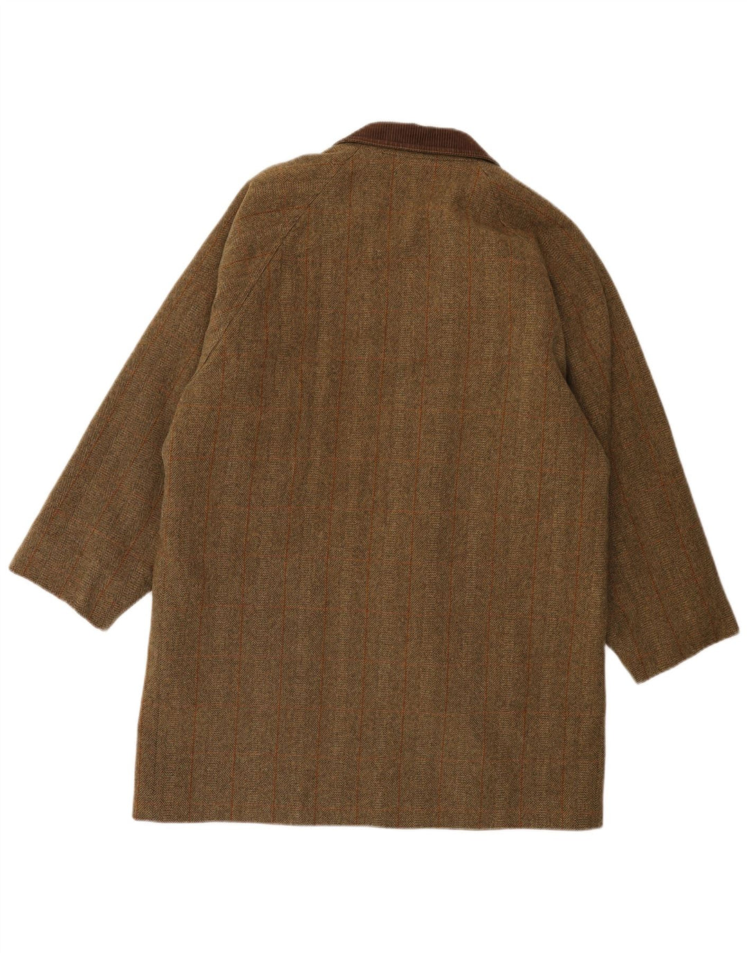 HUSKY Overfrakke til mænd IT 48 Mellembrun sildeben