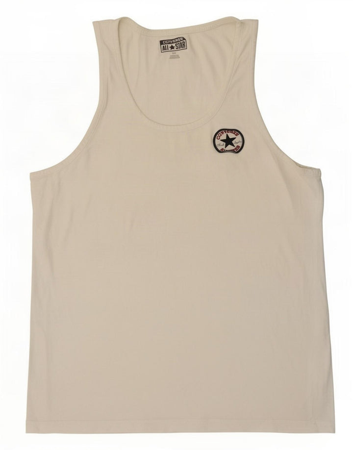 Converse Herrevest Top Stor Hvid Bomuld