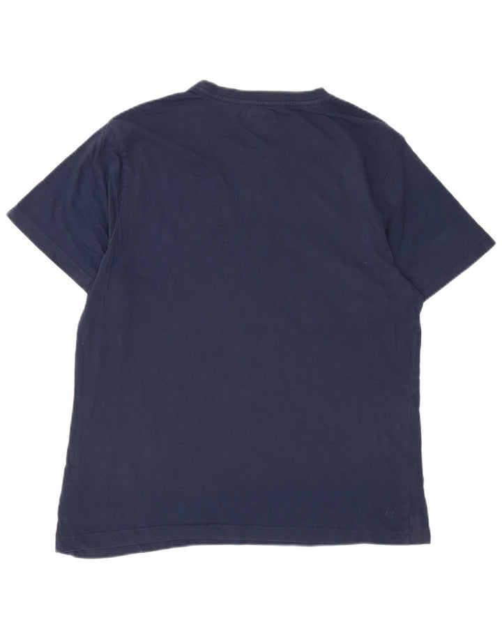 Hurley Herre grafisk T-shirt Top Stor marineblå bomuld