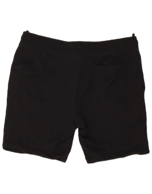Marks & Spencer Mens Sport Shorts Large Black Cotton