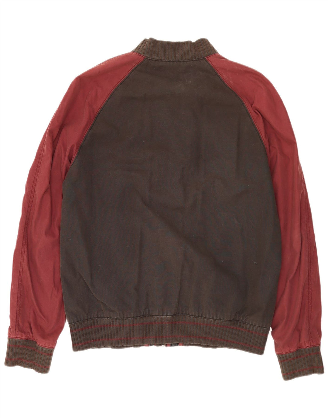 LEVI'S Bomberjakke til mænd UK 40 Large Brown Colourblock Bomuld