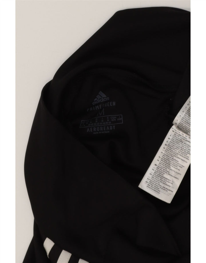 ADIDAS Womens Aeroready Sport Shorts UK 12/14 Medium  Black Polyester