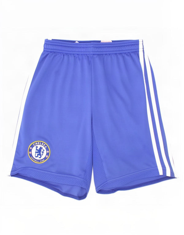 Adidas Boys Chelsea FC sportsshorts 11-12 år blå polyester