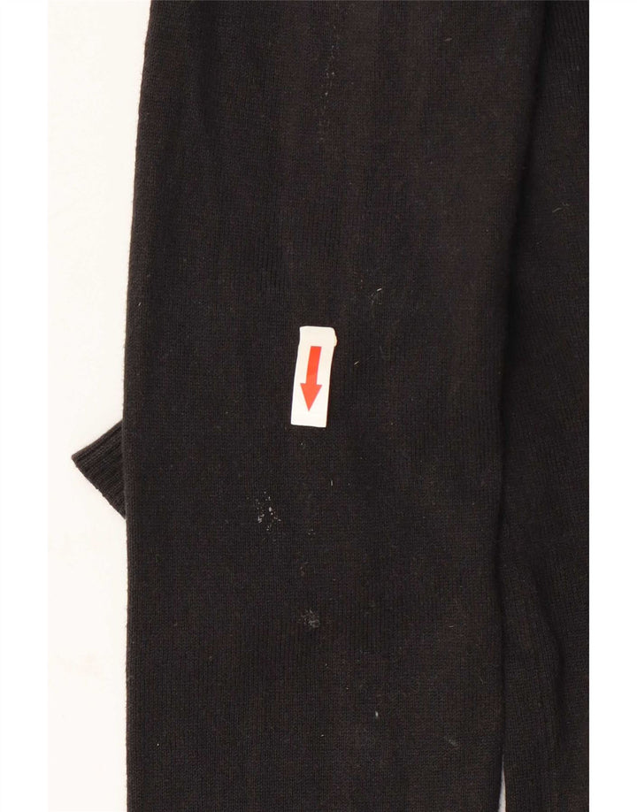 Zara Dame Cardigan Sweater UK 12 Medium Grey Bomuld