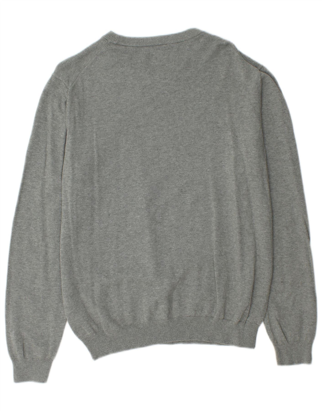 Replay Dame Boat Neck Jumper Sweater UK 14 Medium Grey Bomuld