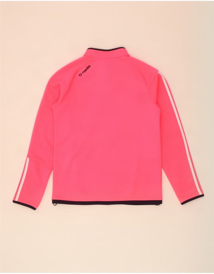 O'Neills Dame Pullover Træningsdragt Topjakke US 12 Large Pink Colourblock
