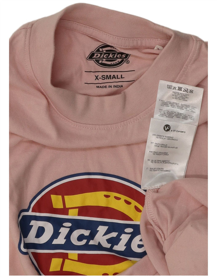 DICKIES Grafisk T-shirt til mænd XS Pink Bomuld