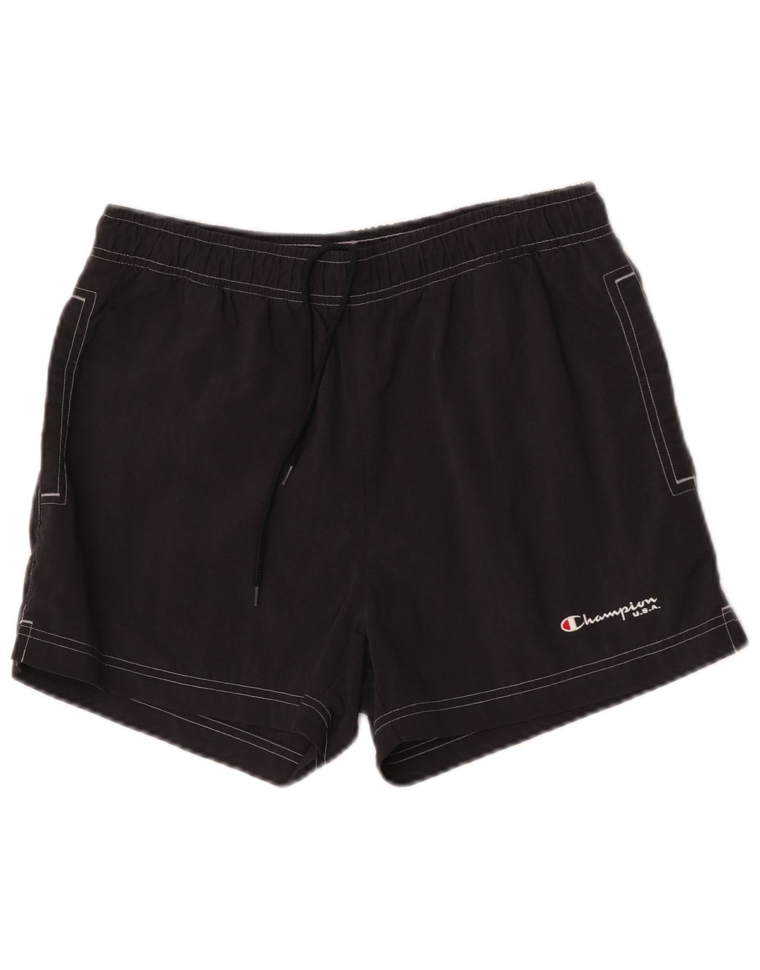 Champion Herre svømmeshorts Små sorte nylon