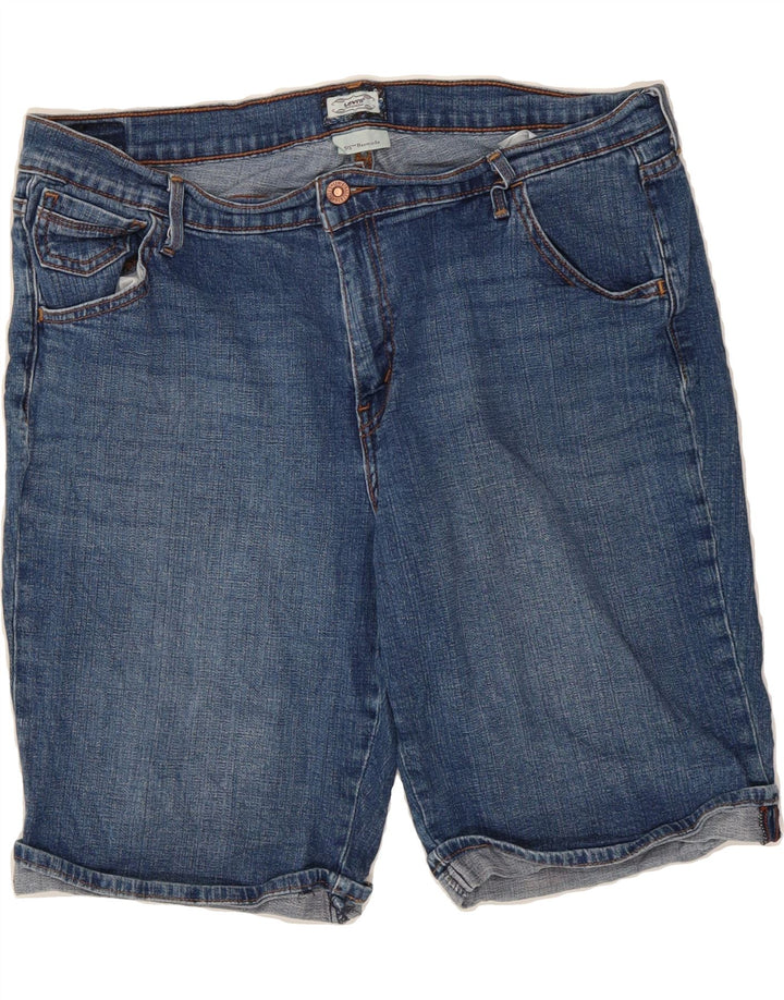 LEVI'S Womens Denim Shorts US 16 2XL W36  Blue Cotton Classic Vintage Levi's and Second-Hand Levi's from Messina Hembry 