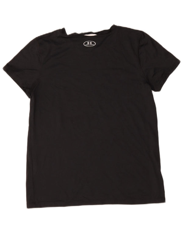Under Armour Grafisk T-shirt top til kvinder UK 14 Medium Sort