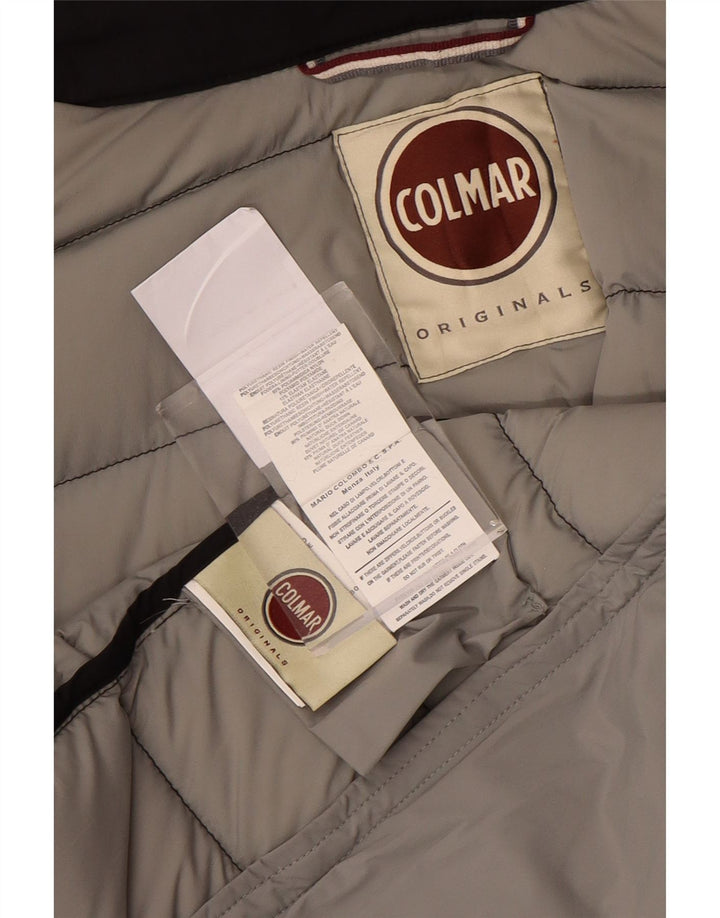 Colmar Herre Hætte Vatteret Jakke IT 48 Medium Sort Nylon