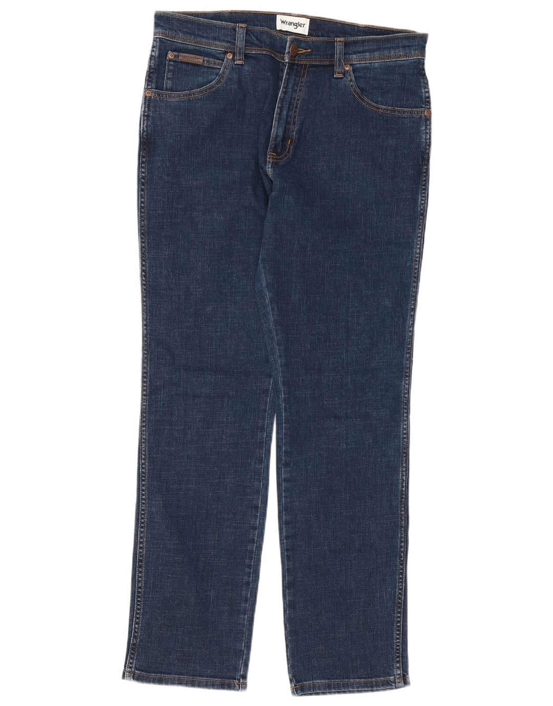 Wrangler Herre Texas Slim Jeans W33 L32 Blå