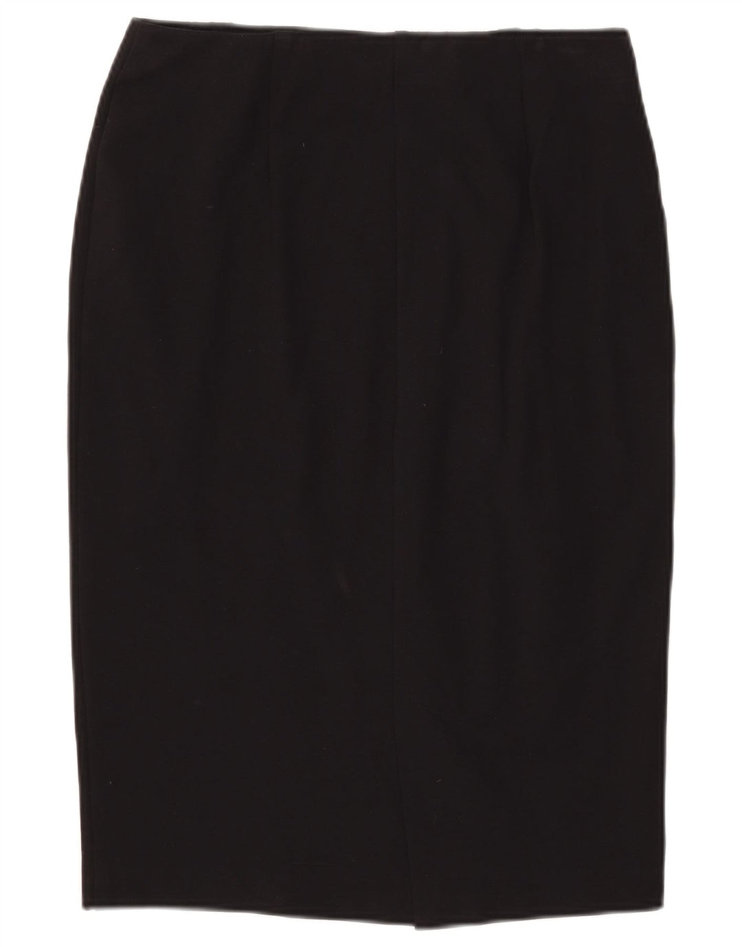Marks & Spencer Womens Pencil Skirt UK 12 Medium W34 Black Viscose