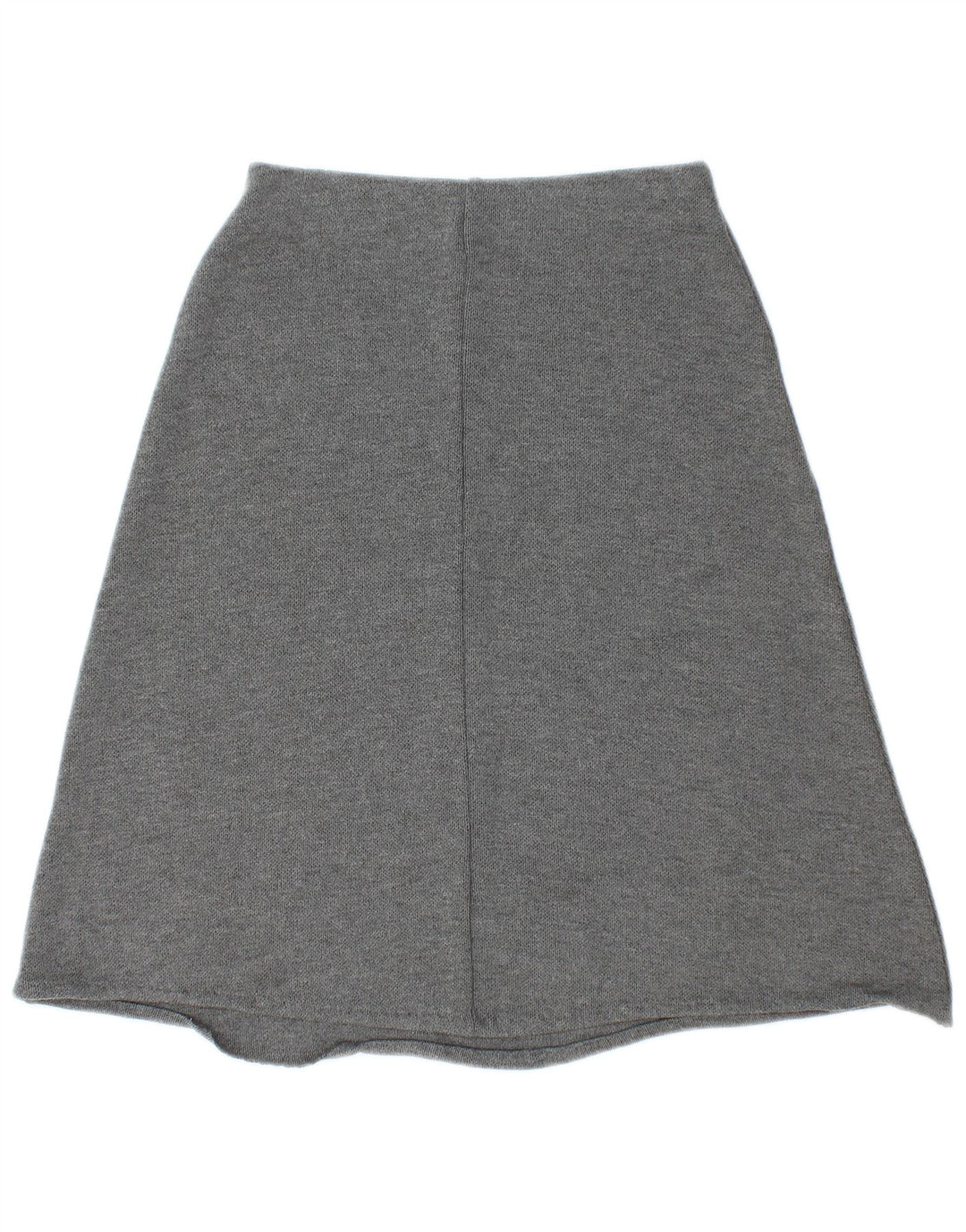 Zara Dame A-Line nederdel Small W28 Grå Polyester