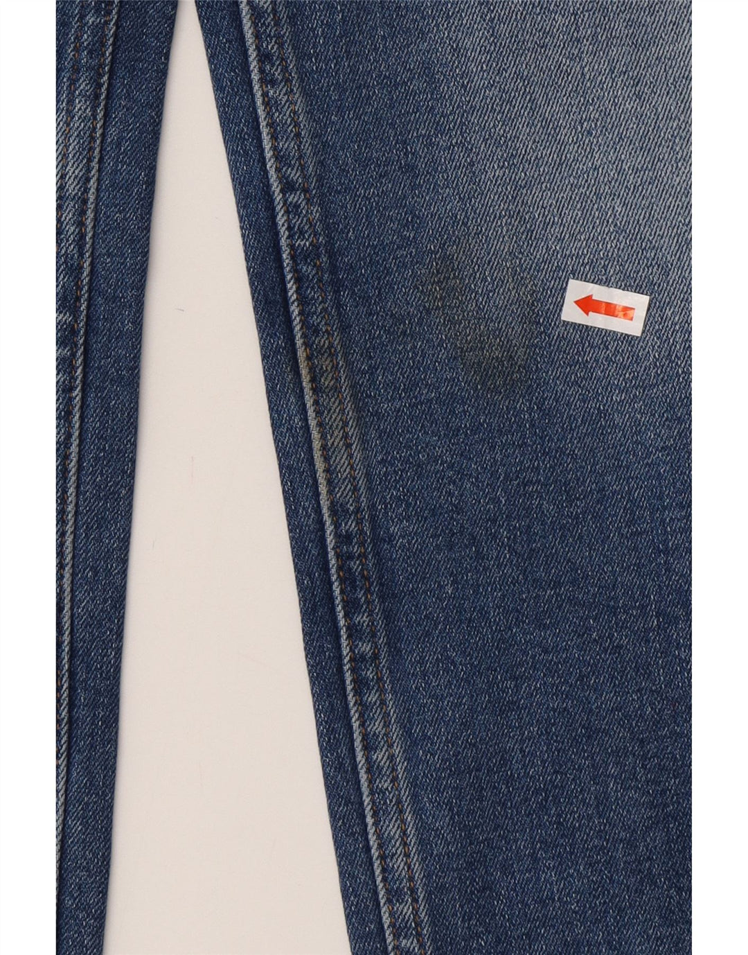 TOMMY HILFIGER Herre Denton Straight Jeans W34 L34 Blå Bomuld