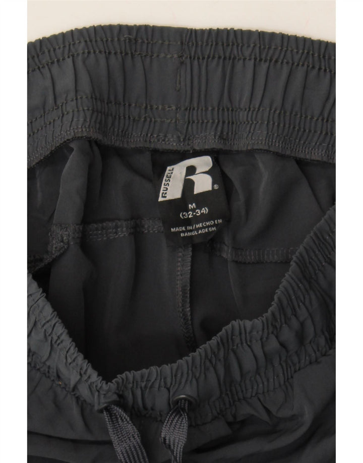 RUSSELL ATHLETIC Mens Dri-Power Tracksuit Trousers Joggers Medium  Grey Vintage Russell Athletic and Second-Hand Russell Athletic from Messina Hembry 