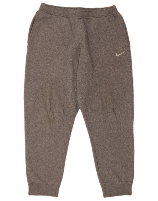 Nike Træningsdragt bukser til mænd Joggers Large Grå Colourblock Bomuld