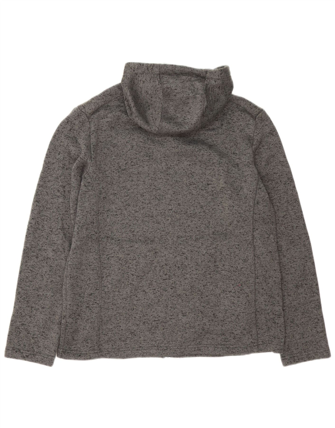 Mountain Warehouse Herre hættetrøje med lynlås XL Grå Flecked Polyester