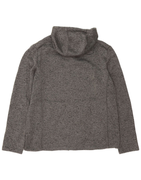 Mountain Warehouse Herre hættetrøje med lynlås XL Grå Flecked Polyester