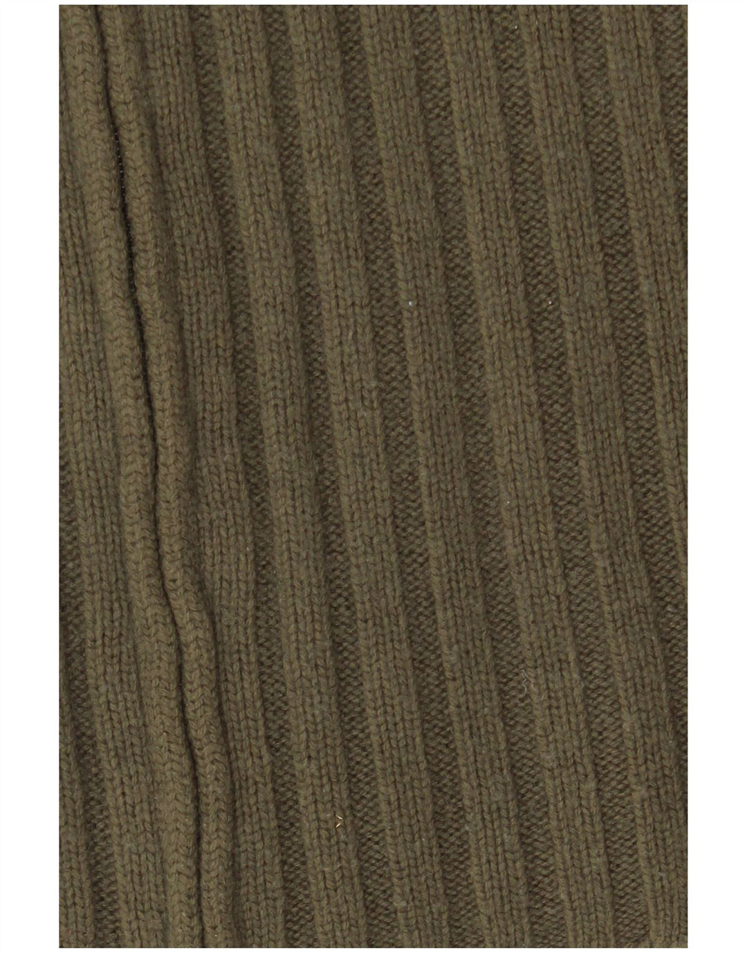 Levi's Herre cardigan sweater med fuld lynlås Stor kaki lammeuld