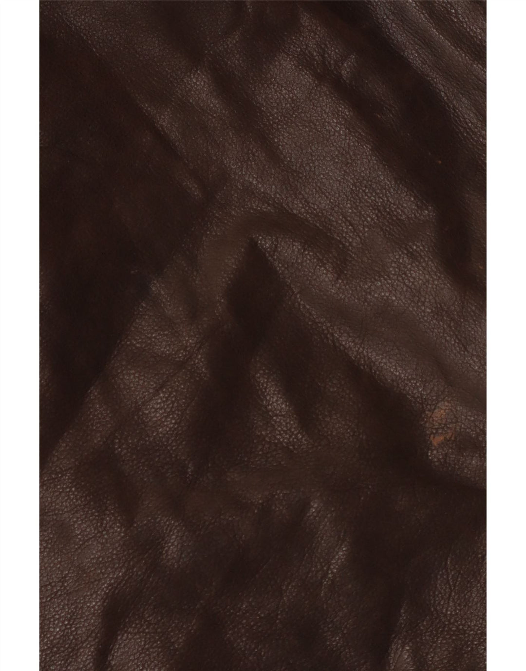 Vintage herre læderjakke IT 50 Stor brunt læder