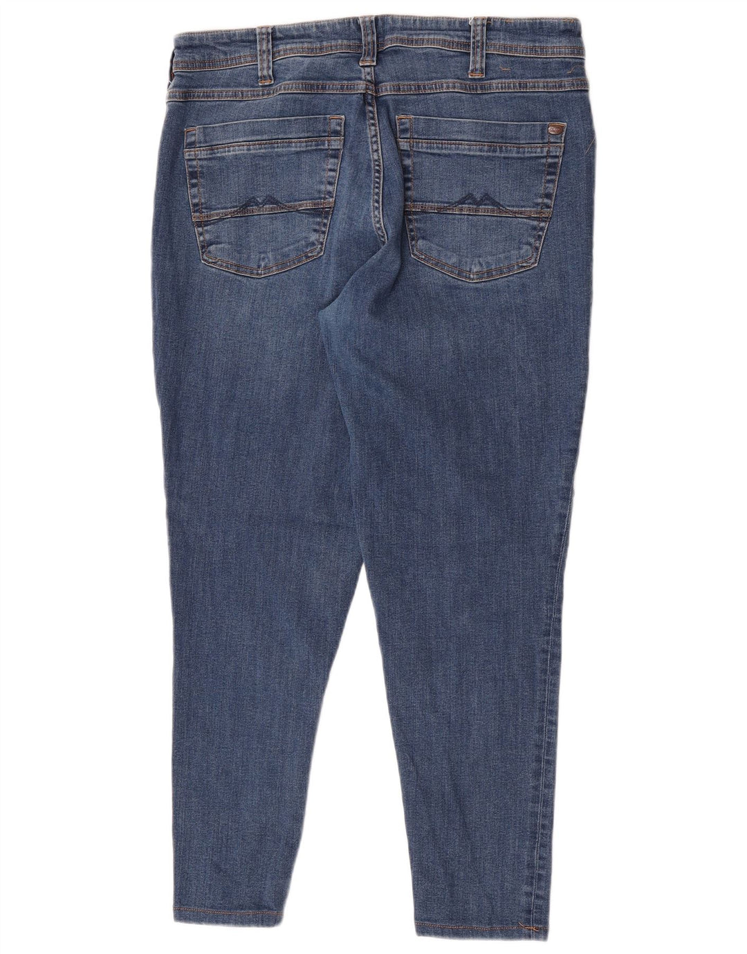 Mustang Herre Skinny Jeans W38 L27 Blå Bomuld