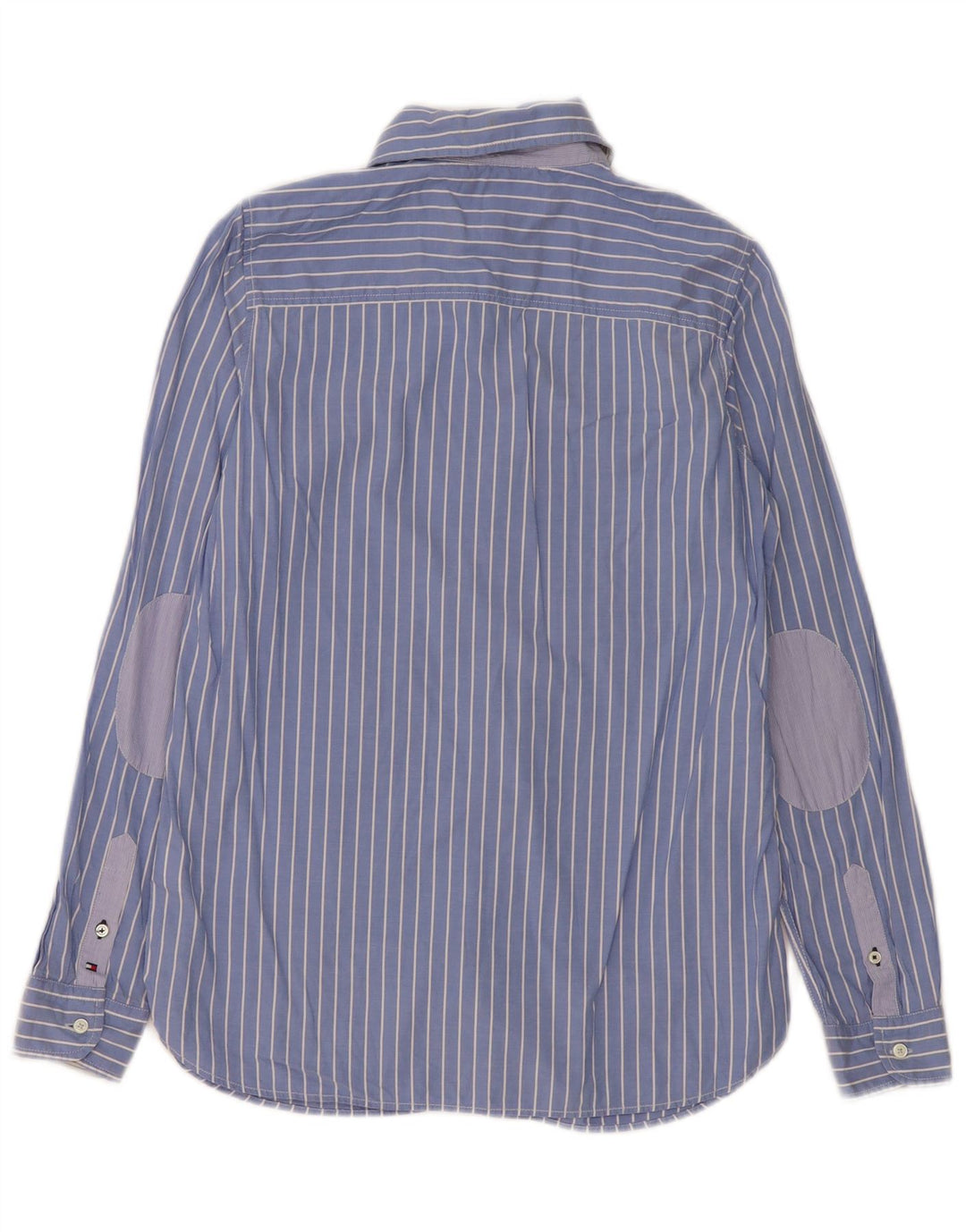 Tommy Hilfiger Dameskjorte US 6 Medium Blue Pinstripe Cotton