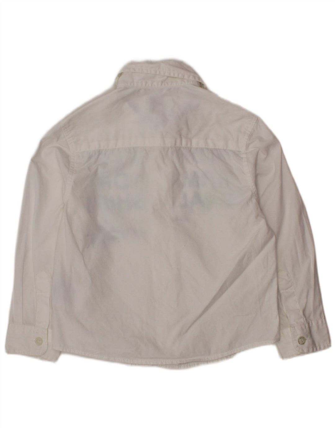 ARMANI JUNIOR Baby drenge grafisk skjorte 18-24 måneder hvid bomuld