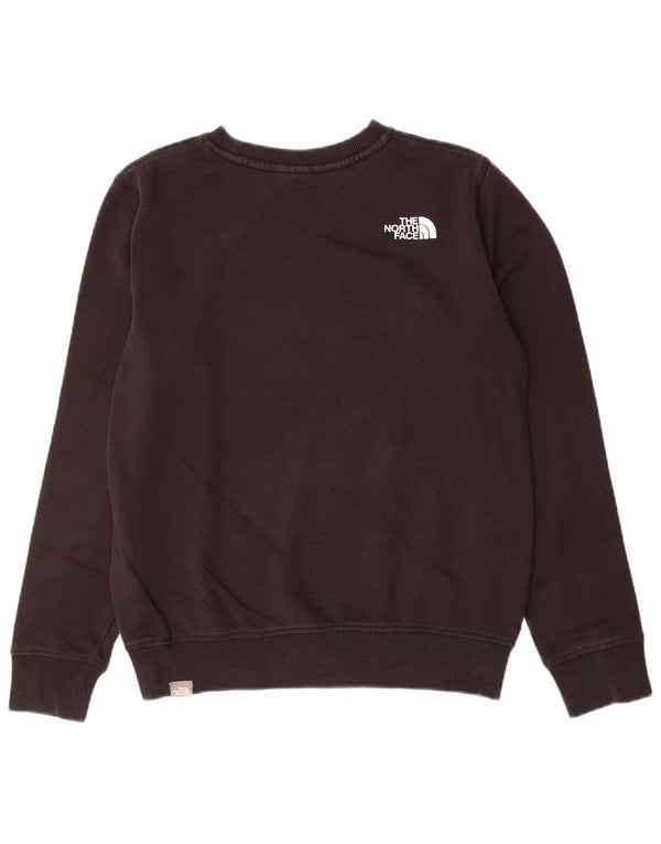 The North Face Boys Grafisk Sweatshirt Jumper 14-15 år XL Sort Bomuld