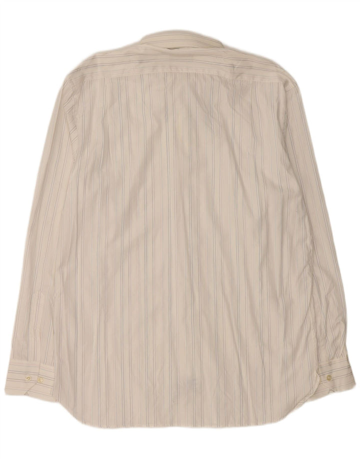 MASSIMO DUTTI Herreskjorte str. 43 Stor hvidstribet bomuld