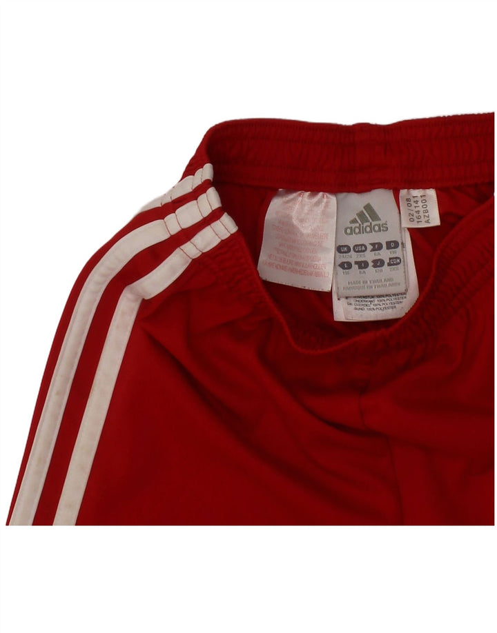 ADIDAS drenge Liverpool sportsshorts 5-6 år rød polyester
