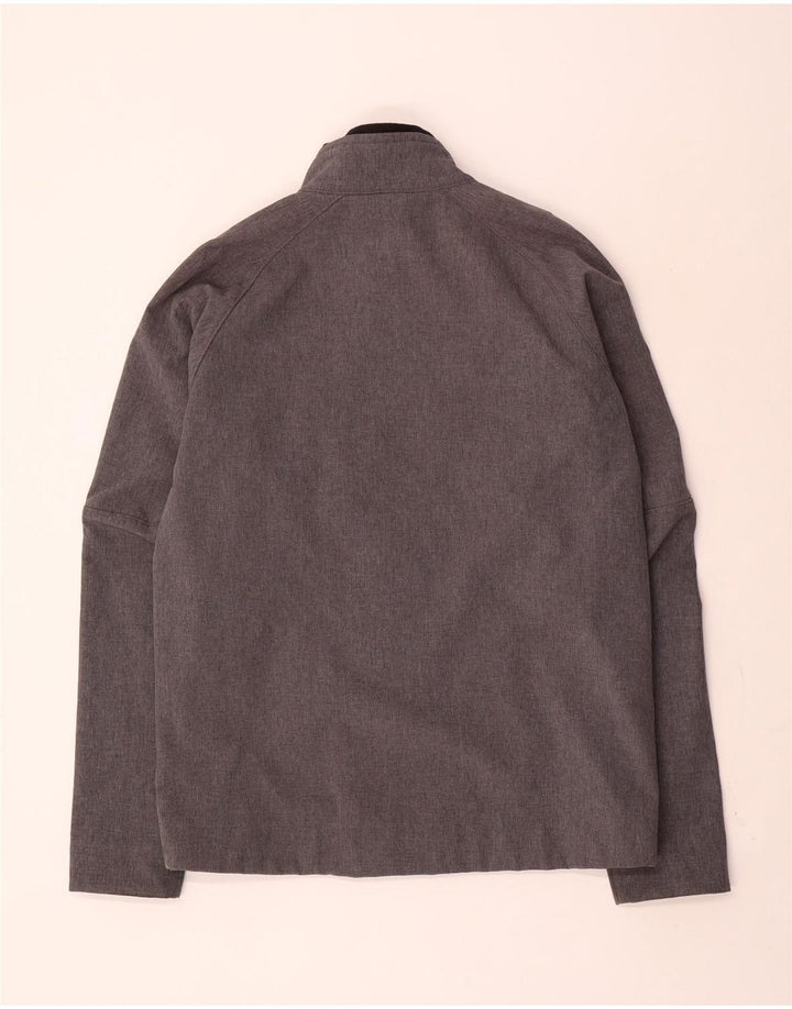 Hummel Herre Graphic Windbreaker Jacket UK 40 Large Grå Polyester