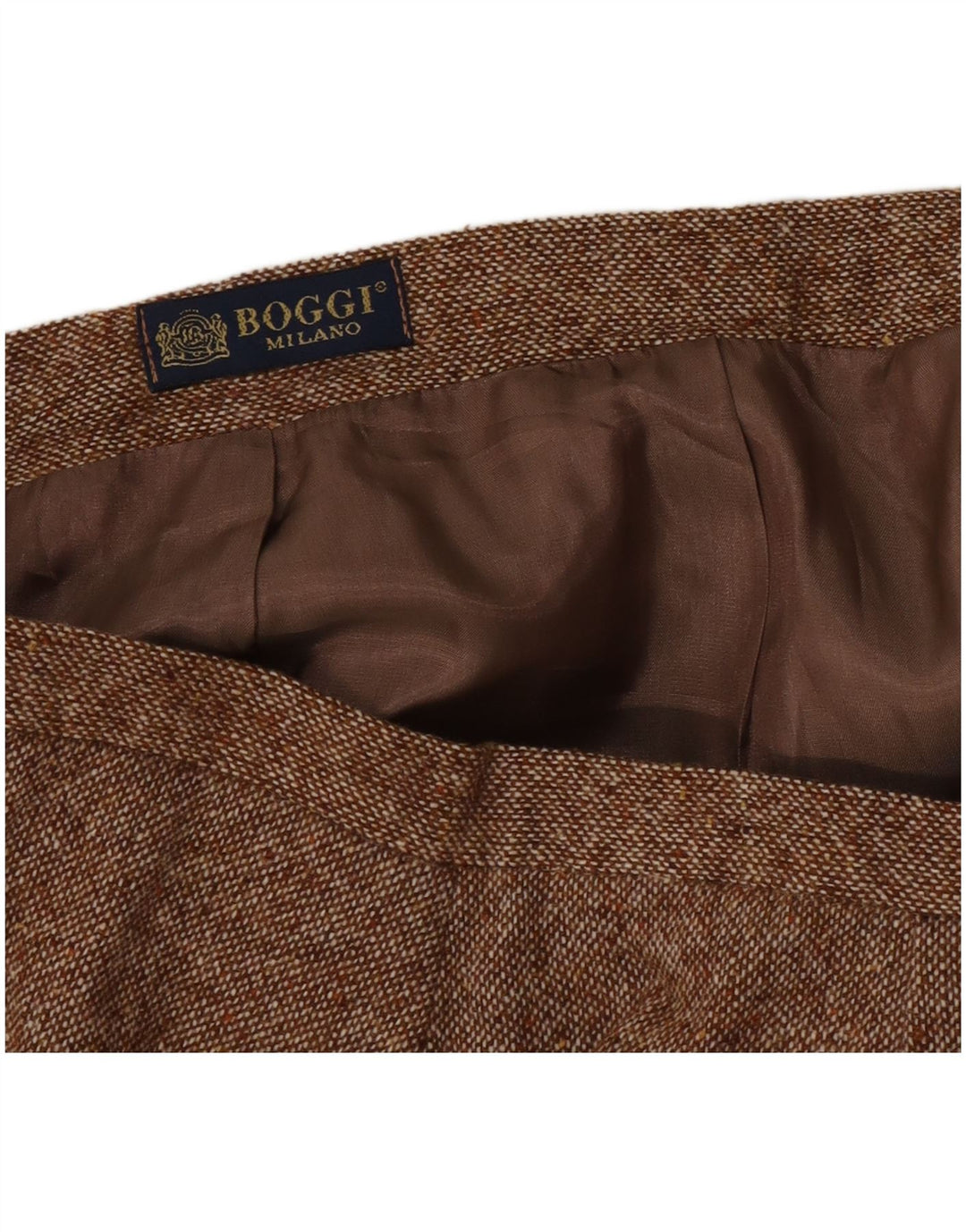 Boggi lige nederdel til kvinder W28 Medium Brun
