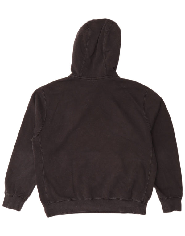 Nike Herre Loose Fit Hættetrøje Jumper Medium Sort Bomuld