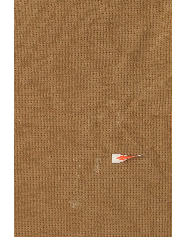 Ted Baker Herre Top Langærmet Størrelse 3 Medium Beige Bomuld