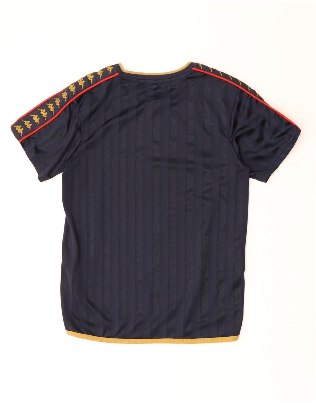 Kappa Herre grafisk T-shirt Top Lille marineblå polyester