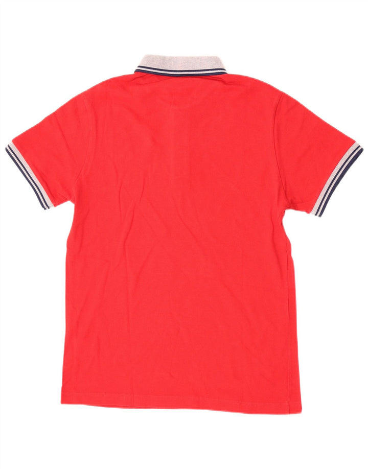 Fred Perry Herre Rugby Polo Shirt Medium Rød Bomuld