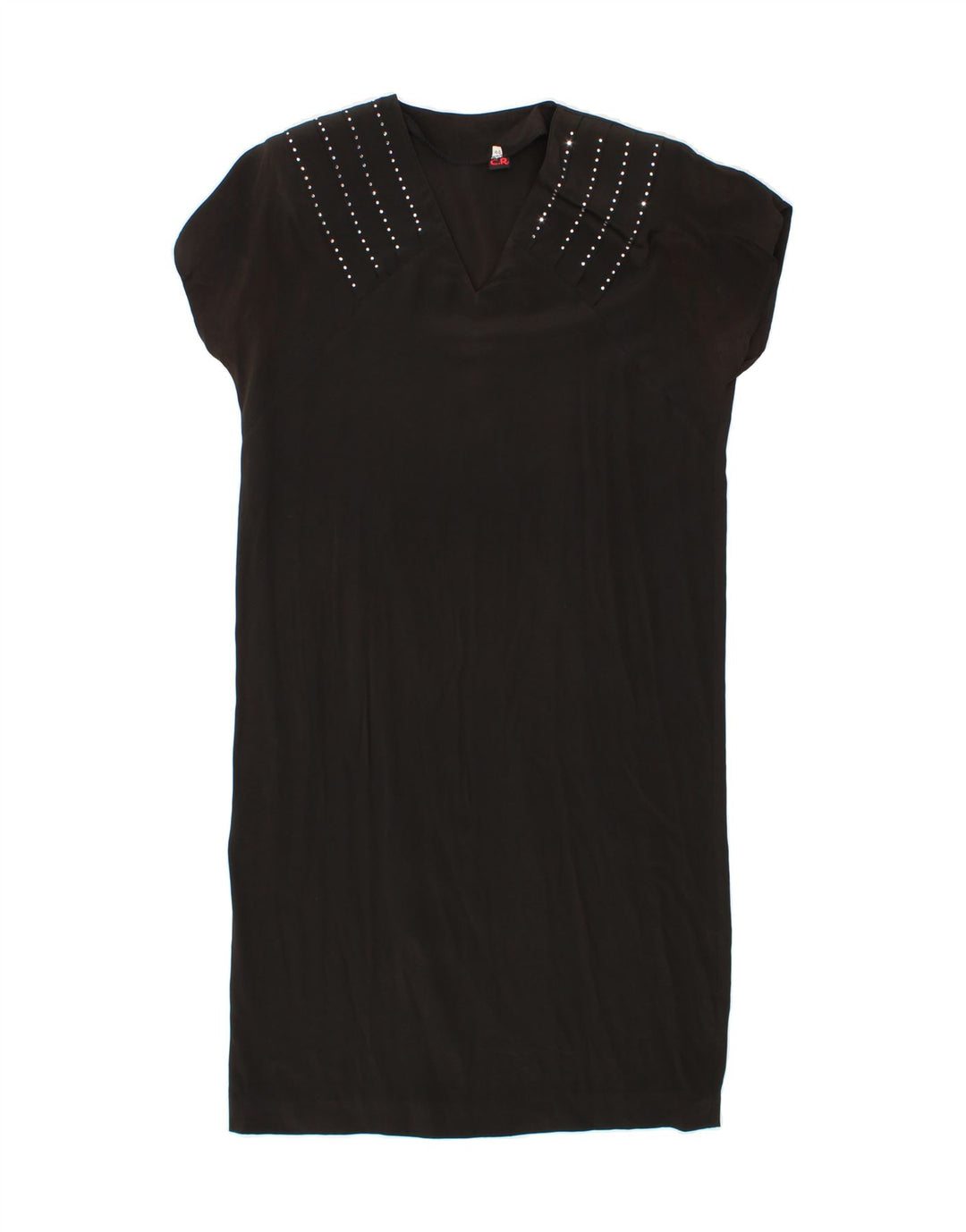 VINTAGE Womens Shift Dress IT 44 Medium Black Vintage Vintage and Second-Hand Vintage from Messina Hembry 