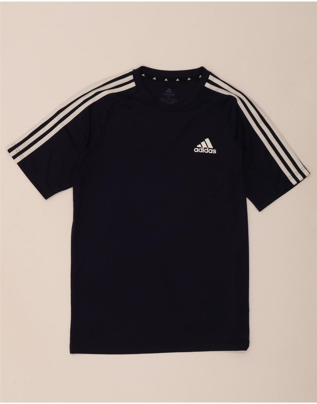 Adidas Aeroready T-shirt top til mænd, lille marineblå polyester