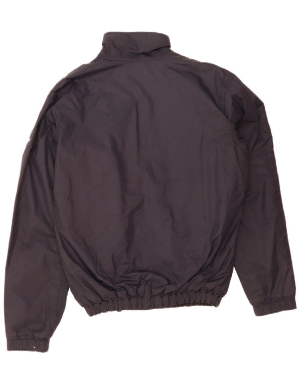 Murphy & Nye Herre Windbreaker Jacket UK 40 Large Navy Blue Colourblock
