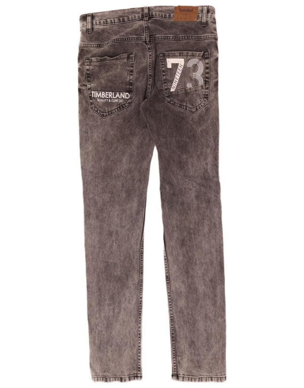 Timberland Girls Graphic Slim Jeans 15-16 år W30 L32 Grå