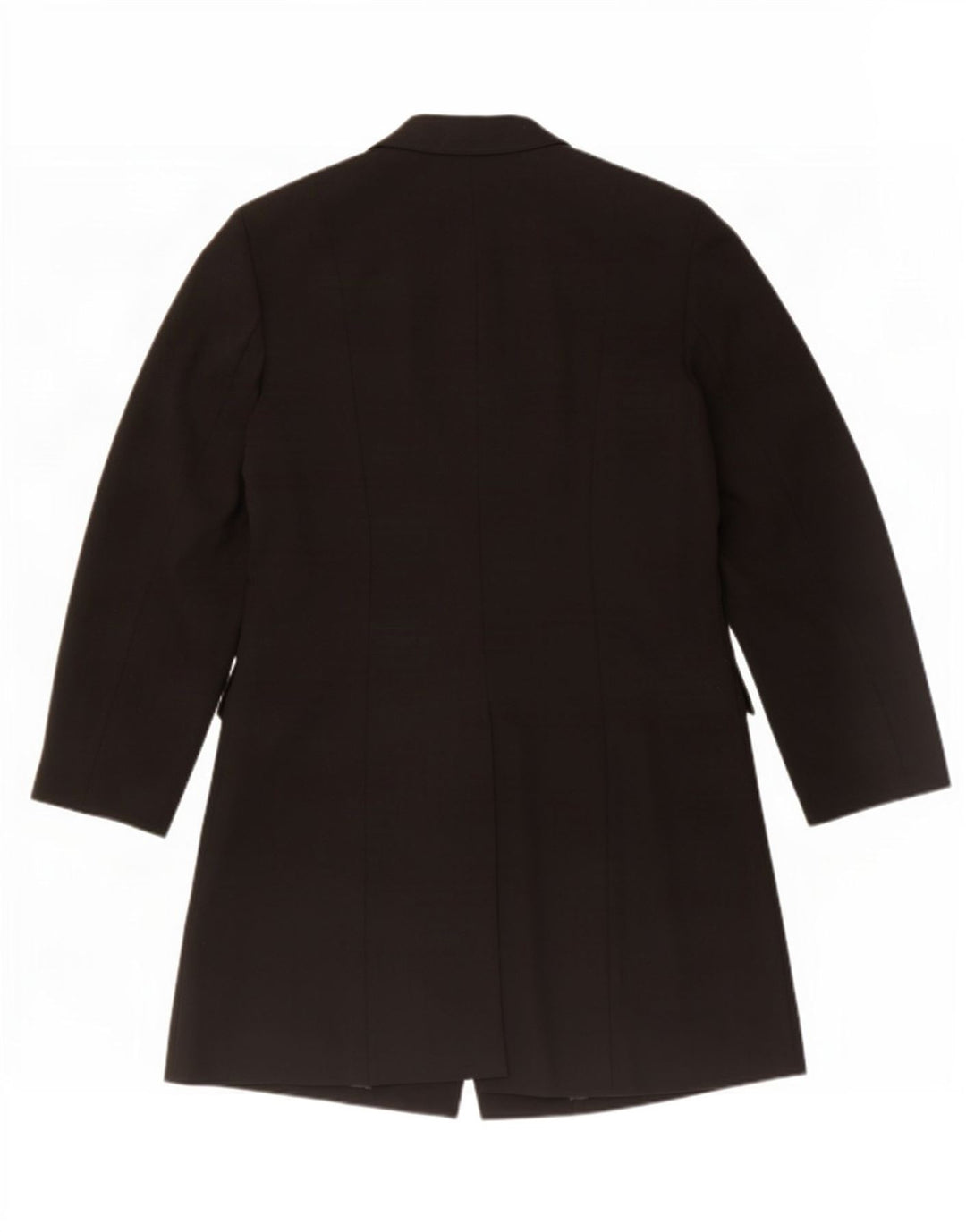 Dkny Dame Overfrakke US 14 XL Sort Uld