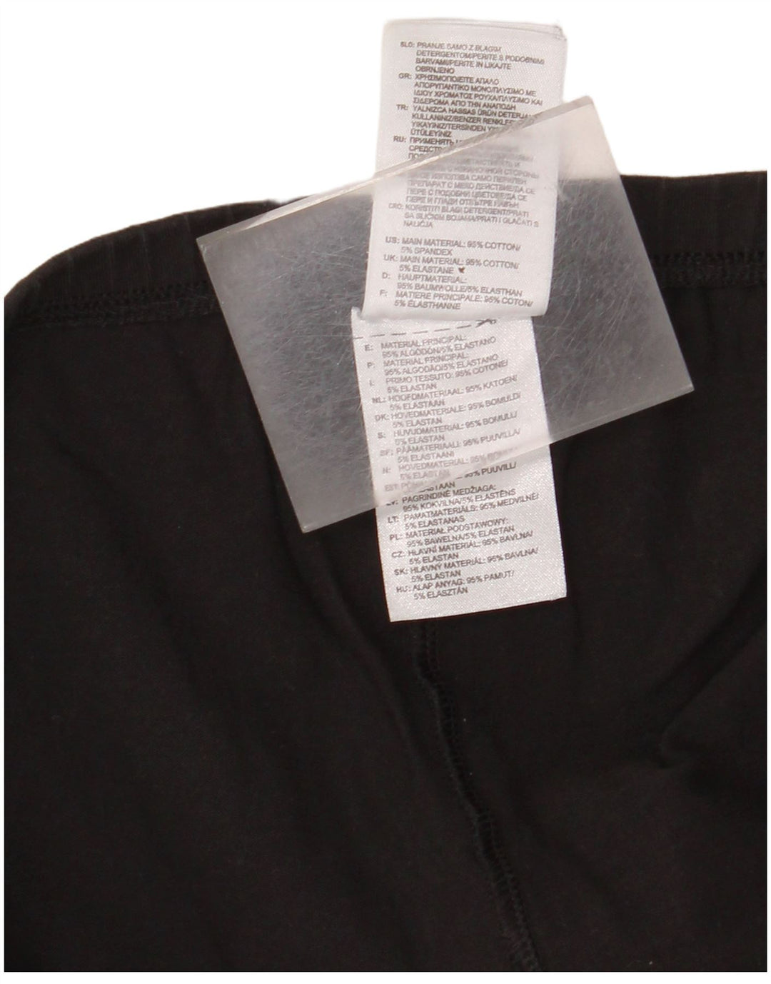 ADIDAS Neo Graphic Leggings til kvinder DK 16 Stor sort bomuld