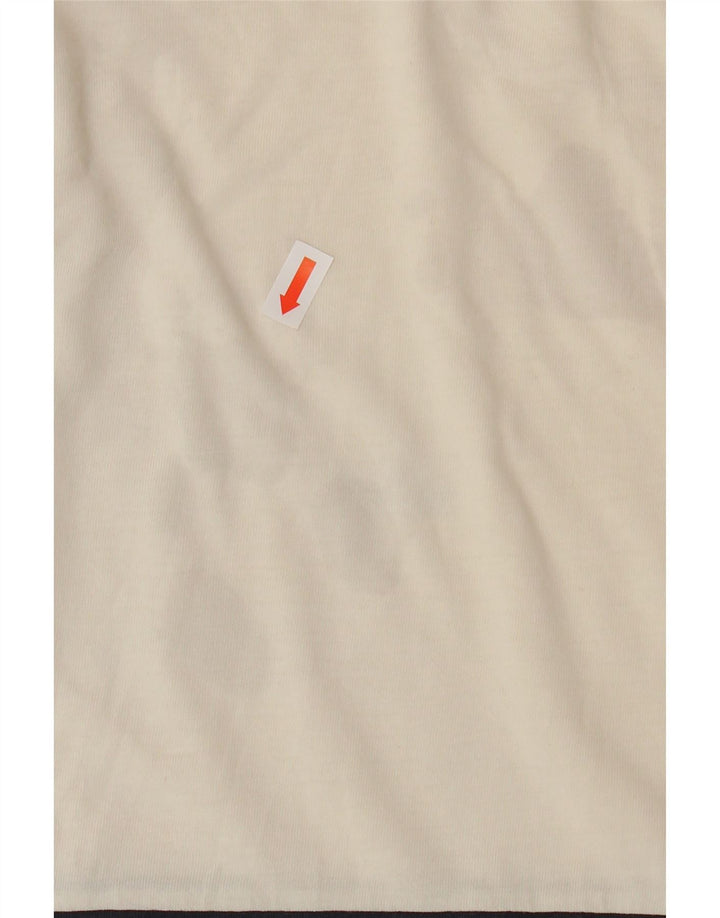 VANS Herre Classic Fit T-Shirt Top Medium White Colourblock