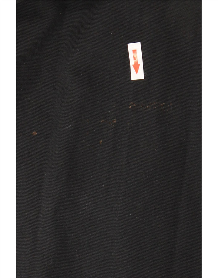 Dickies Chinobukser med brede ben til kvinder W26 L28 Sort polyester