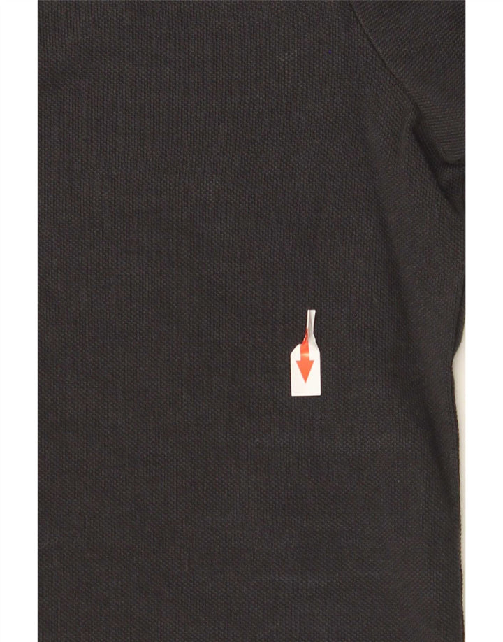 Nike poloshirt til mænd, lille sort bomuld