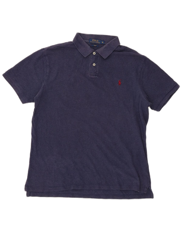 Polo Ralph Lauren Herre Slim Fit Polo Shirt XL Marineblå Bomuld