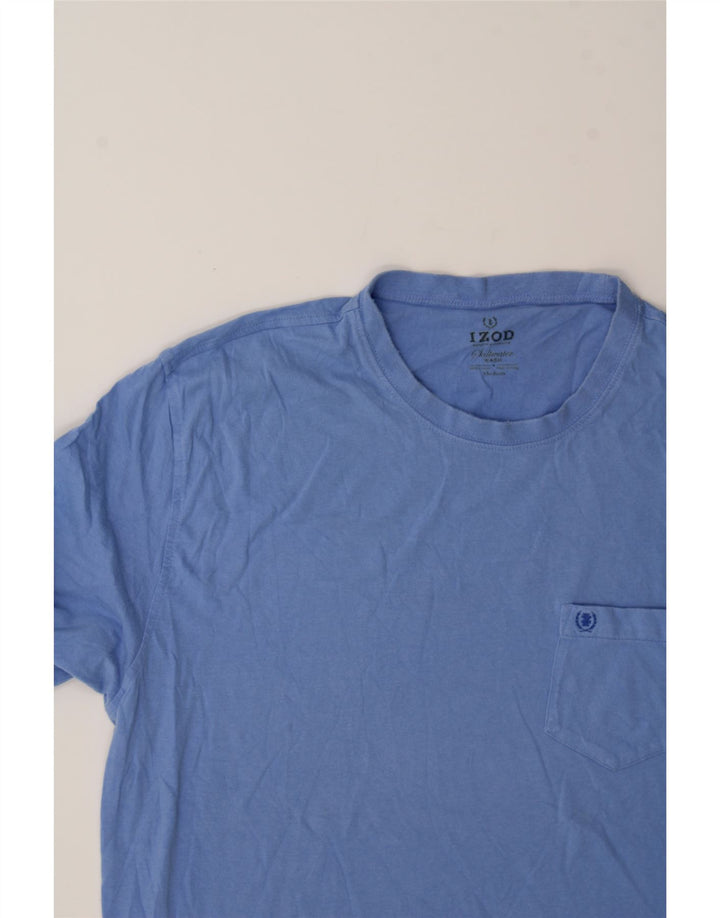 IZOD Mens T-Shirt Top Medium Blue Cotton Vintage Izod and Second-Hand Izod from Messina Hembry 