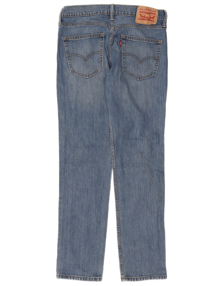 LEVI'S Herre 511 Slim Jeans W31 L32 Blå Bomuld